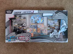 Pokemon Scarlet & Violet Unova Heavy Hitters Premium Collection Black Bolt White - Image 1