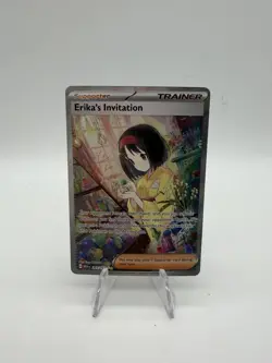 Erika's Invitation 203/165 Scarlet & Violet Pokemon 151 SIR Illustration Rare - Image 1