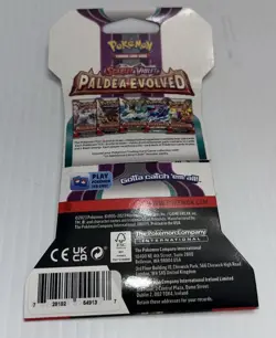 Pokemon Scarlet & Violet Paldea Evolved Sleeved Booster Pack (Random Pack Art) - Image 2