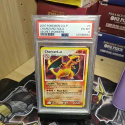 Pokemon 2007 Charizard Secret Wonders (Holo) PSA 6 - Image 1