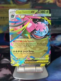 Mega Venusaur ex 013 MEP Black Star Promo Mega Evolution Pokemon TCG EX - Image 1