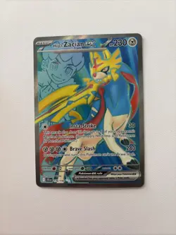 Hop's Zacian ex Pokemon Journey Together 176/159 Full Art Ultra Rare NM - Image 1