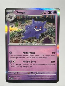 Pokemon TCG Gengar Scarlet & Violet - 151 094/165 Holo Rare - Image 2