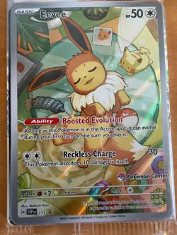 Eevee - 173 (Pokemon Center Exclusive): Scarlet & Violet Promo (SEALED) - Image 4