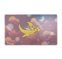 New Unused Pokemon Center Dreamy Dragonite TCG Playmat Play Mat Ready To Ship - Image 1