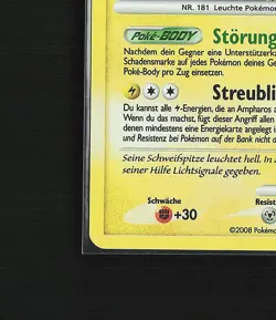 Ampharos - Pokemon Karte TCG - POP Series 7 - 1/17 - Holo /Y54 - Image 5
