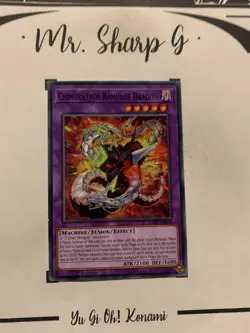 CHIMERATECH RAMPAGE DRAGON - 1st EDITION LEDD-ENB29 ENGLISH Yu-Gi-Oh! COMMON - Image 3