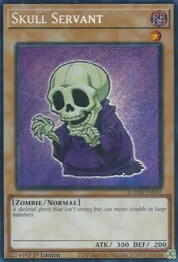 Skull Servant BLMM-EN002 YuGiOh Secret Rare 1st Edition Near Mint - Image 2