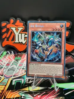 Yu-Gi-Oh! Ice Ryzeal MP25-EN119 Secret Rare 1st Ed NM - Image 1
