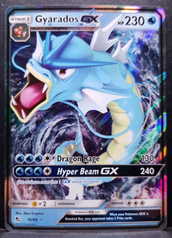 Gyarados GX 16/68 Hidden Fates Pokemon Pokemon Card English Near Mint - Image 1