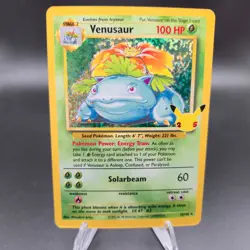 Venusaur 15/102 Pokemon Card - Celebrations: Classic Collection - NM - Image 1