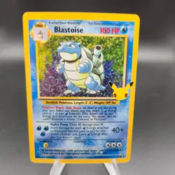 Blastoise 2/102 Pokemon Card - Celebrations: Classic Collection - NM - Image 1