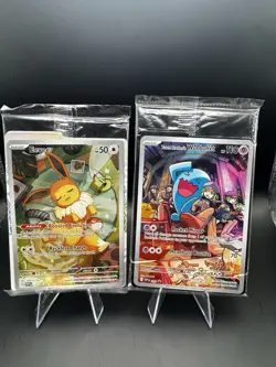 Pokemon Sealed ETB Promo 15 card LOT - Prismatic, Destined Rivals, Ascended Hero - Image 3