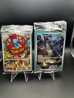 Pokemon Sealed ETB Promo 15 card LOT - Prismatic, Destined Rivals, Ascended Hero - Image 4