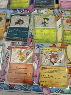 Pokemon Paldean fates shiny holo lot 21 cards - Image 1