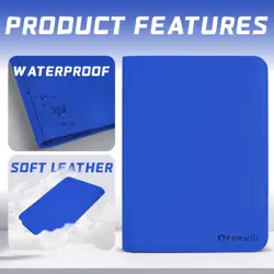 Premium Card Binder 9 Pocket, 360 Pockets Trading Card Holder Book, Premium P... - Image 4