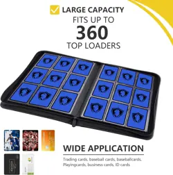 Premium Card Binder 9 Pocket, 360 Pockets Trading Card Holder Book, Premium P... - Image 5