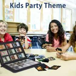 9 Pocket Card Binder, Premium Zip Trading Card Binder, 360 Double Sided Pocke... - Image 4