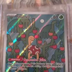 Pokemon TCG Shuckle Card 136/132 MEGA Basic 2025 English Holo Finish - Image 3