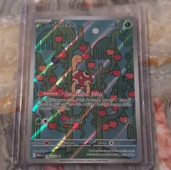 Pokemon TCG Shuckle Card 136/132 MEGA Basic 2025 English Holo Finish - Image 4