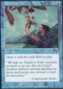 Airborne Aid -Foil Light Play MTG Onslaught - Image 1