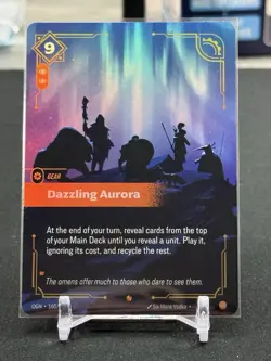 Dazzling Aurora Riftbound: Origins Epic Foil Card OGN-160 English Edition NM - Image 1