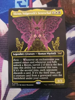 MTG DSK - Victor, Valgavoth's Seneschal Borderless NM - Image 1