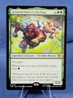 Groundchuck and Dirtbag - Teenage Mutant Ninja Turtles TMT 115 - MtG - NM - Image 1