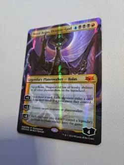 MTG: Nicol Bolas, Dragon-God (Borderless) (Foil) (LP): Mythic Edition: War of Sp - Image 4