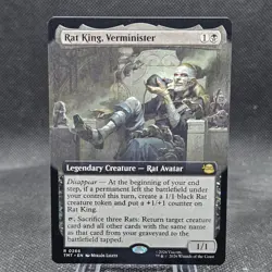 Rat King, Verminister Extended Art Teenage Mutant Ninja Turtles TMNT MTG TMT - Image 1