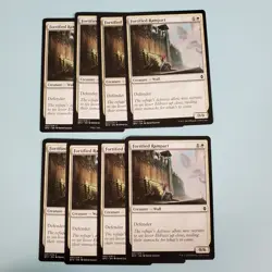 8x Fortified Rampart - Battle for Zendikar - MTG Magic the Gathering - Image 1