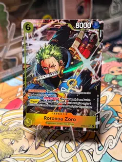 Roronoa Zoro (Full Art) [ST-29 - ST29-014] - NM [Foil] TCG One Piece - Image 1