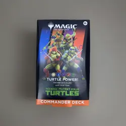 *NEW* Magic The Gathering Commander Deck Teenage Mutant Ninja Turtles - Image 1