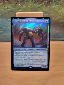 MTG Teenage Mutant Ninja Turtles Krang, The All-Powerful Surge Foil R 0013 - Image 1