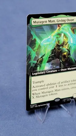 MTG TMNT - Mutagen Man, Living Ooze (Extended Art) NM A - Image 3