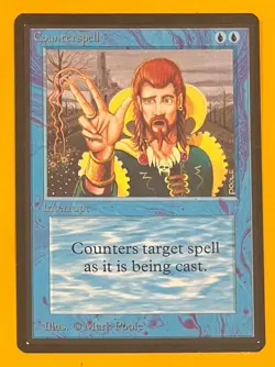 MTG COUNTERSPELL Beta (OldManMTG 013-434) - Image 1