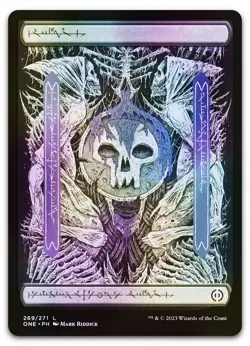 Swamp (269) - Full Art #269 (Foil) (NM) Phyrexia All Will Be One ONE Magic MTG - Image 1