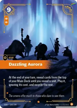 Dazzling Aurora [OGN - 160/298] - NM [Foil] TCG Riftbound - Image 1