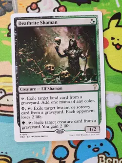 Deathrite Shaman (White Border) Mystery Booster 2 Regular Magic MTG MB2 - Image 1