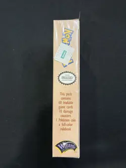 *NEW FACTORY SEALED* 1999 Pokemon Fossil Lockdown Theme Deck WOTC Vintage 742818060776 - Image 3