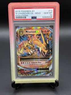 Pokemon TCG M Charizard EX 13/108 Evolutions Psa 10 🔥 - Image 1