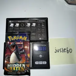 Heavy! 22.31g HIDDEN FATES 🔥🔥 Pokemon TCG Booster Pack Sealed New - Image 1