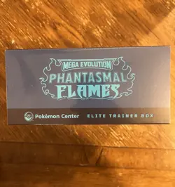 Phantasmal Flames Pokemon Center Exclusive Elite Trainer Box ETB Factory Sealed - Image 3