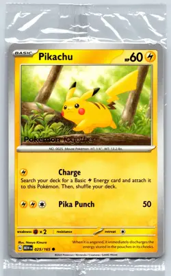 Pokemon Together Pikachu/Eevee 151 PokePost Pop-Up Promo 025/133 New Sealed - Image 2