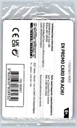 Pokemon Together Pikachu/Eevee 151 PokePost Pop-Up Promo 025/133 New Sealed - Image 3