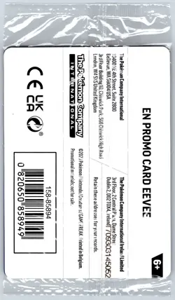 Pokemon Together Pikachu/Eevee 151 PokePost Pop-Up Promo 025/133 New Sealed - Image 5