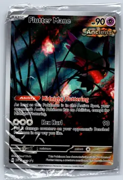 Flutter Mane - SVP 097 Black Star Promo Pokemon Card Sealed - Image 1