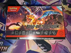 Pokemon - Obsidian Flames Build Battle Stadium 12 Booster Pack Box New Sealed - Image 1