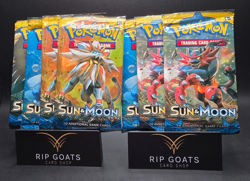Pokemon Sun & Moon Base Set Booster Packs - Lot of 7 (Seven) - NEW/SEALED 820650801945 - Image 1
