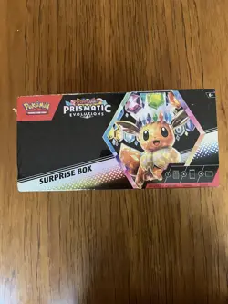 SEALED Lot of (4) Pokemon Prismatic Evolutions Poster Collection + Surprise box - Image 5